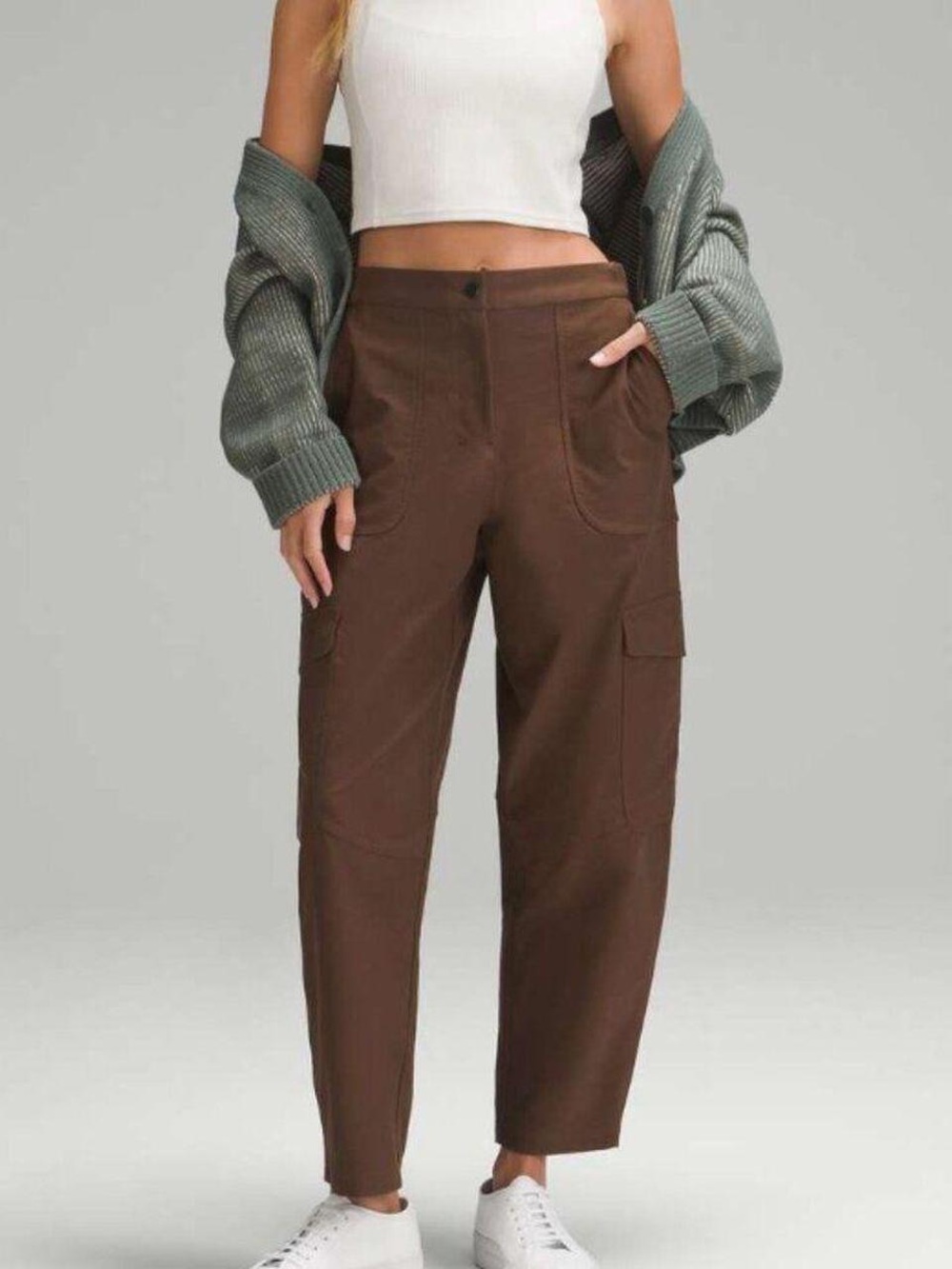 Lululemon Cargo Joggers Brown